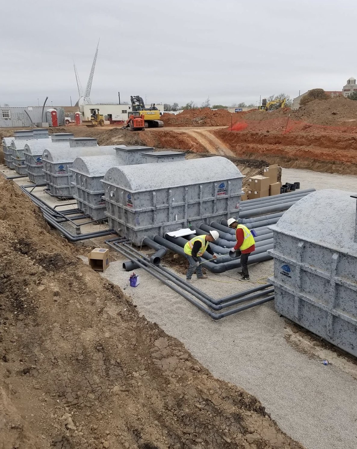 Construction equipment and industrial work