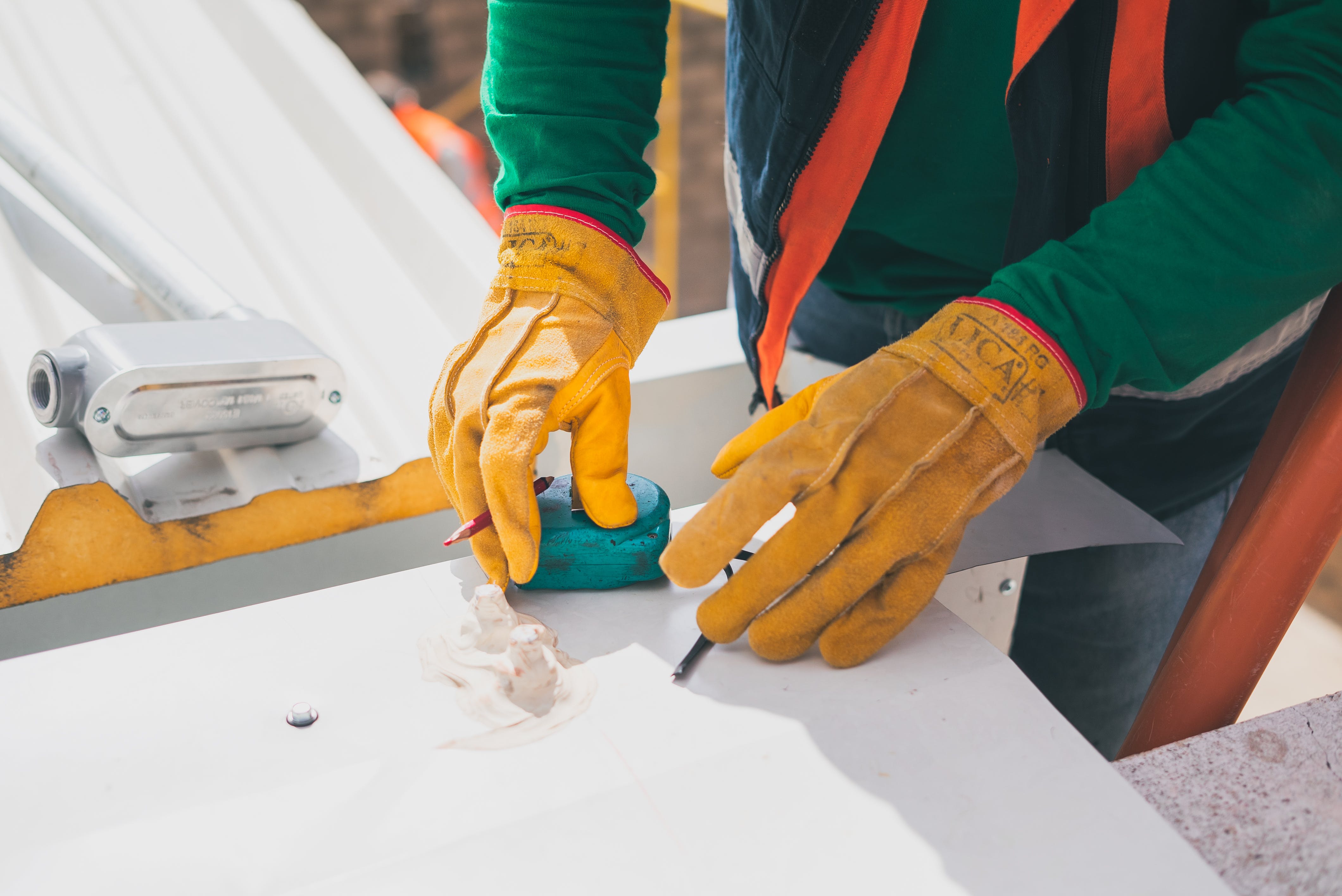 Contract Worker Hands